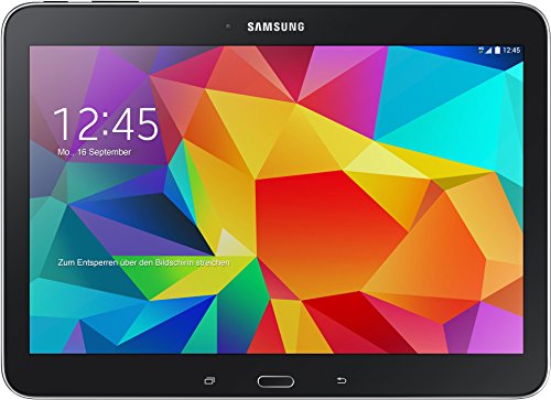 Samsung Galaxy Tab 4 10.1 Wi-Fi 25,6 cm (10,1 Zoll) Tablet-PC (1,2GHz Quad-Core, 1,5GB RAM, 16GB interner Speicher, Bluetooth 4.0, Android 4.4.2, EU-Stecker) schwarz