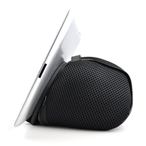  Universaler Bean-Bag-Tablet-Halter (Bohnensack) für iPads, Android Tablets, Windows Tablets und eLesegeräte - 20010-BL - Schwarz