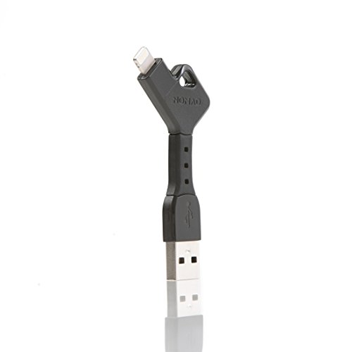 NomadKey [MFi zertifiziertes] Apple Lightning zu USB-Kabel - für iPhone 6, 6 Plus, 5s, 5c, 5, iPod Touch, iPad 4, iPad Air, iPad Mini Retina