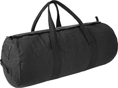 Canvas Seesack Universal Tasche aus reiner Baumwolle Farbe Schwarz Größe 100L