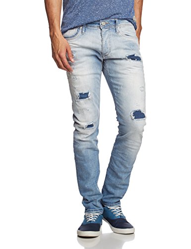  JONES Herren Slim Jeans JJORGlenn Original JOS 393 NOOS, Gr. W28/L32, Blau (Blue Denim)
