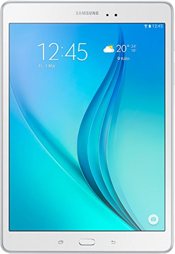 Samsung Galaxy Tab A T550N 24,6 cm (9,7 Zoll) WiFi Tablet-PC (Quad-Core, 1,2 GHz, 16 GB, Android 5.0) weiß
