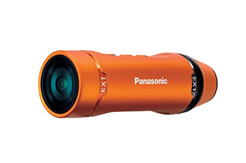 Panasonic HX-A1ME-D wasserdichte Action-Camcorder (Full HD, Nachtmodus, microSD) orange