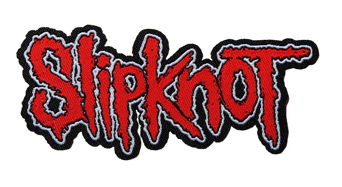 Slipknot Cut Out Logo Aufnäher Patch