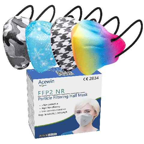 Acewin FFP2 Maske Bunt