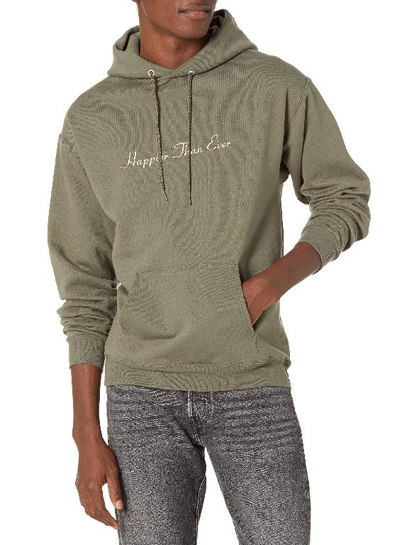 Unisex Happier Than Ever Embroidered Hoodie
